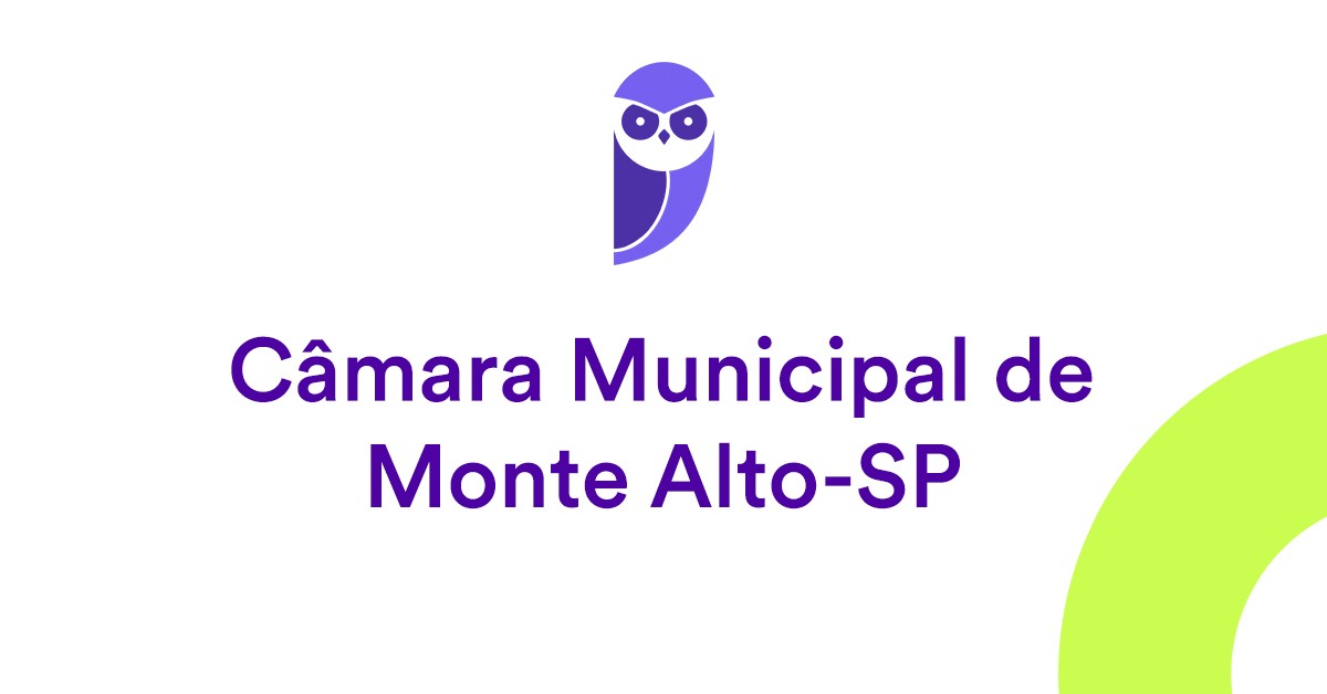 Câmara Municipal de Monte AltoSP Estratégia Concursos